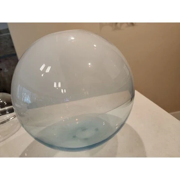 BARBINI Signed 13 Globe Orb Vase Murano MCM Art Glass Anthropomorphic Shape